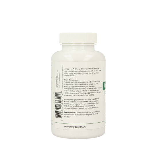 Livinggreens Omega 3 visolie complex 60 Capsules