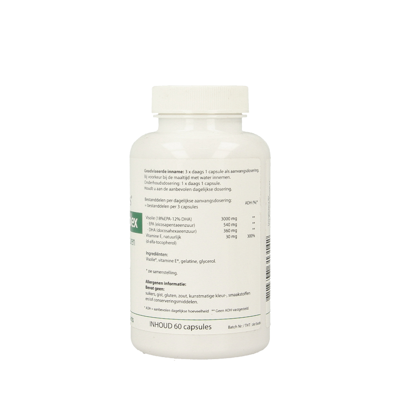 Livinggreens Omega 3 visolie complex 60 Capsules