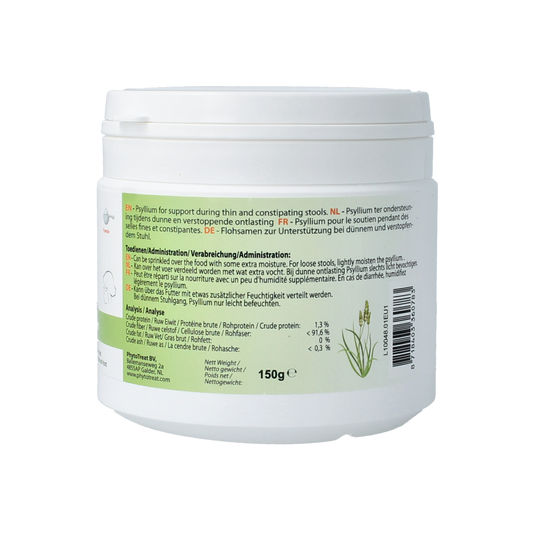 PhytoTreat Psyllium hond/kat/paard 150.00 Gram