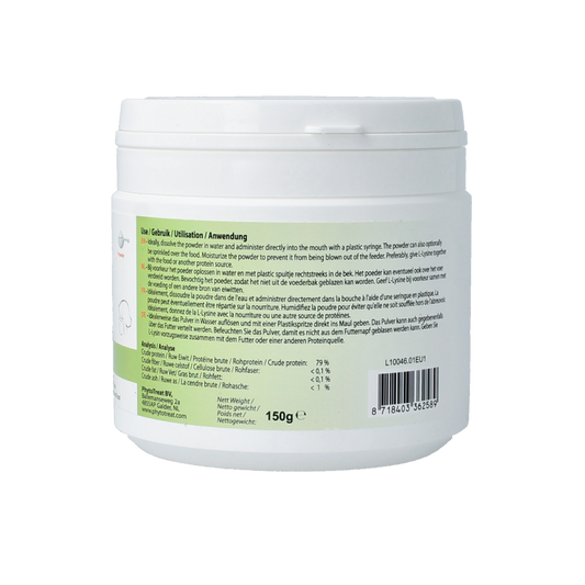 PhytoTreat L-lysine hond/kat 150.00 Gram