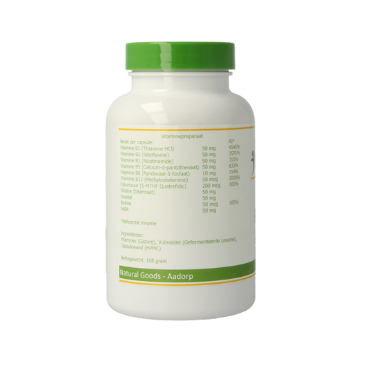 Elvitum Vitamine B-forte gistvrij 180 Vegetarische capsules