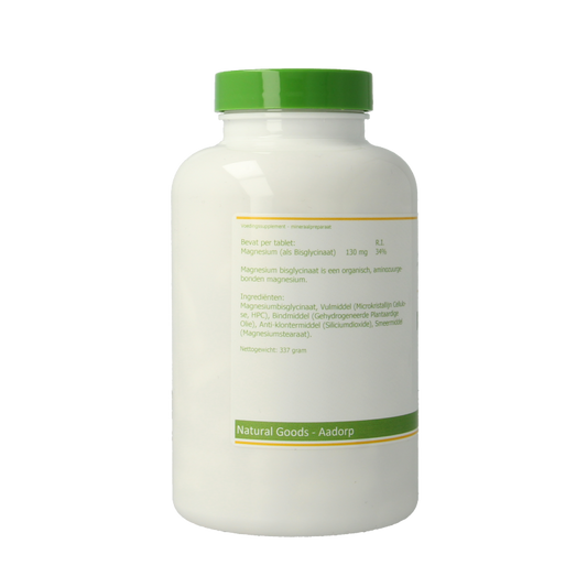 Elvitum Magnesium (bisglycinaat) 130mg 180 Tabletten
