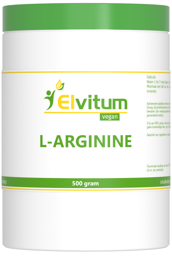 Elvitum L-Arginine 500 Gram