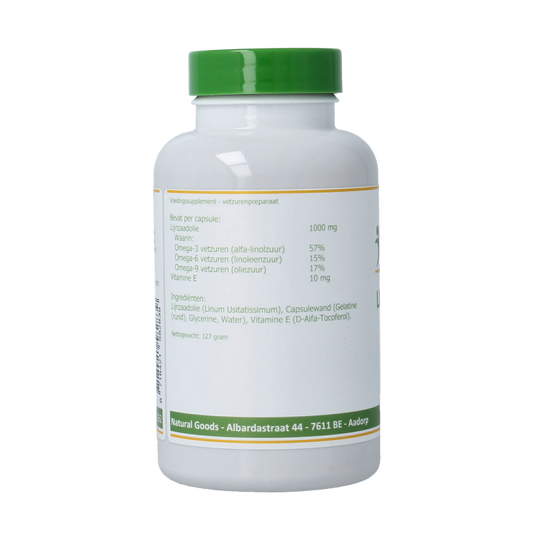 Elvitum Lijnzaadolie omega 3-6-9 90 Capsules