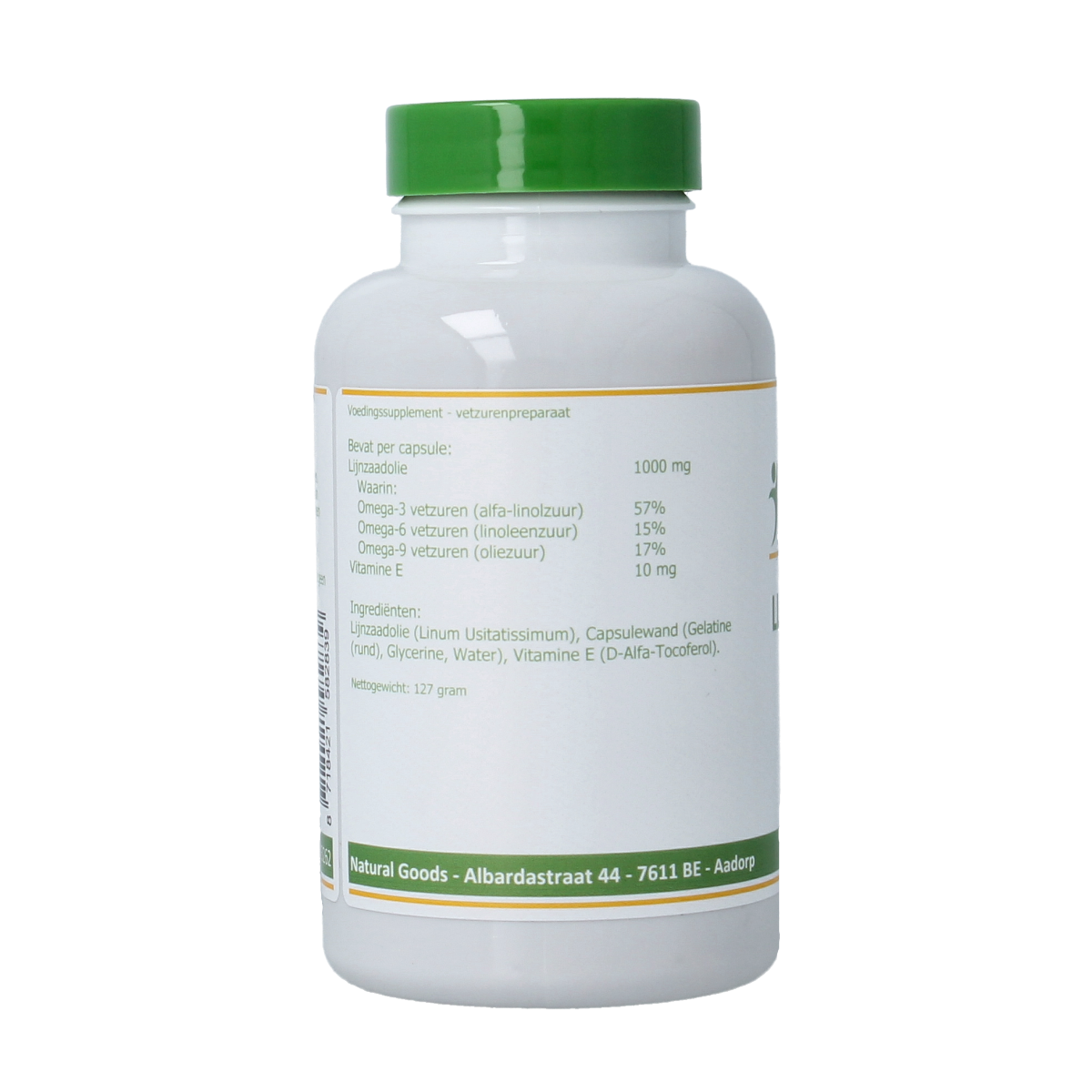 Elvitum Lijnzaadolie omega 3-6-9 90.00 Capsules