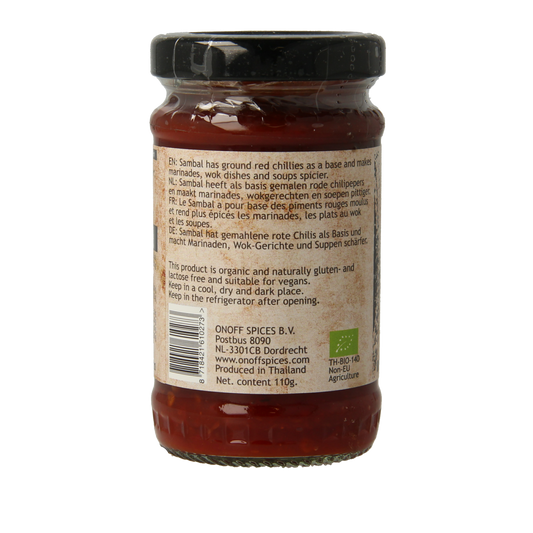Onoff Sambal oelek bio 110.00 Gram