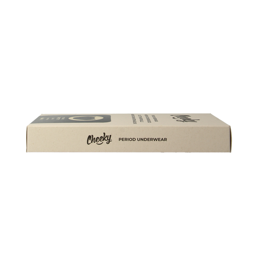 Cheeky Wipes Menstruatie ondergoed Feeling Pretty zw maat 38-40 1.00 Stuks