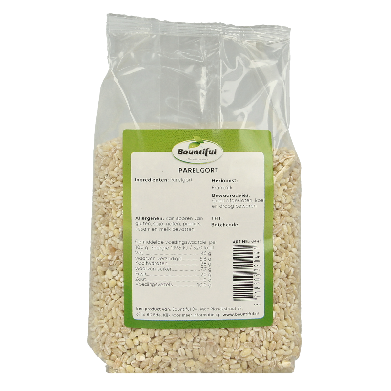 Bountiful Parelgort 400 Gram