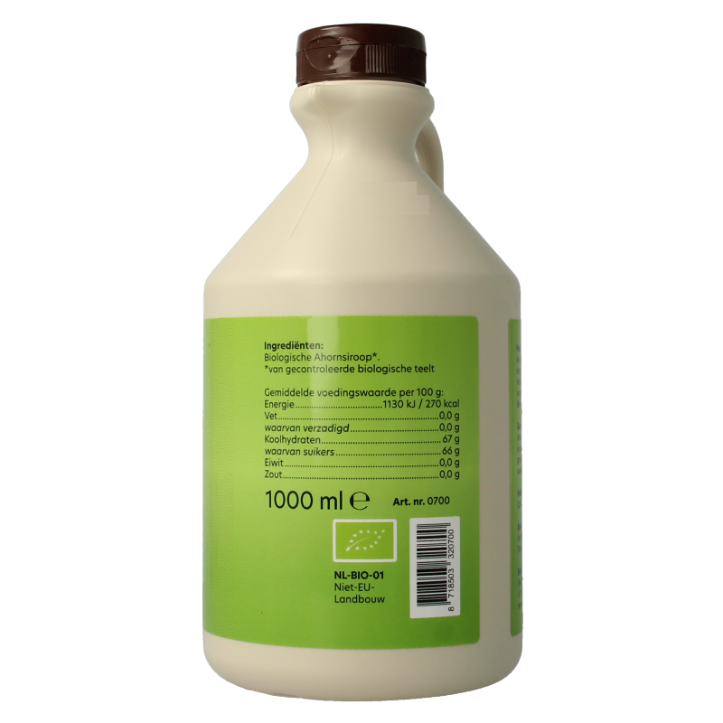 Bountiful Ahornsiroop bio 1000 Milliliter