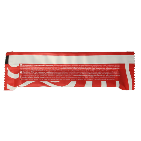 Bountiful Chocolade reep puur zonder toegevoegde suiker 50.00 Gram
