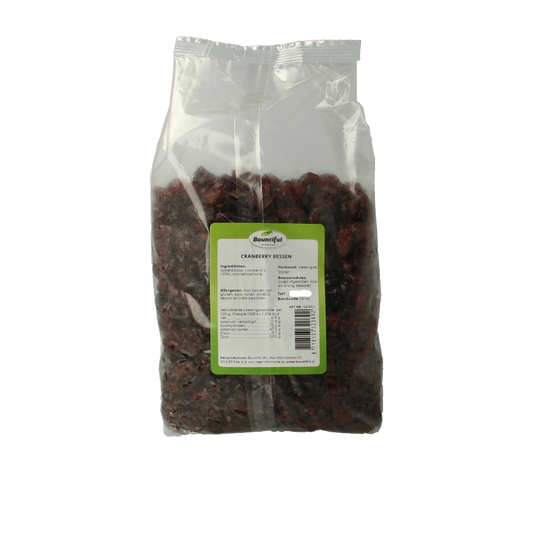 Bountiful Cranberries gezoet met appeldiksap 1 Kilogram