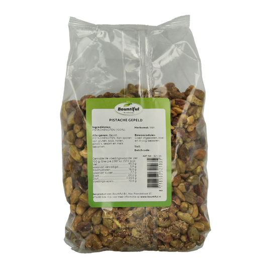 Bountiful Pistache gepeld 500.00 Gram