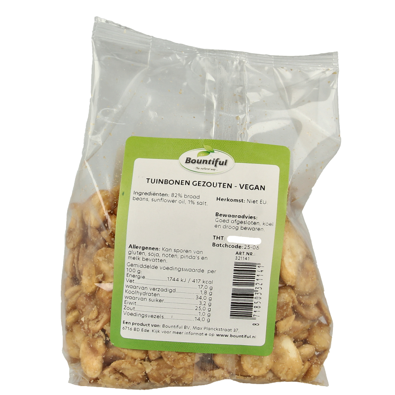 Bountiful Tuinbonen gezouten 200 Gram