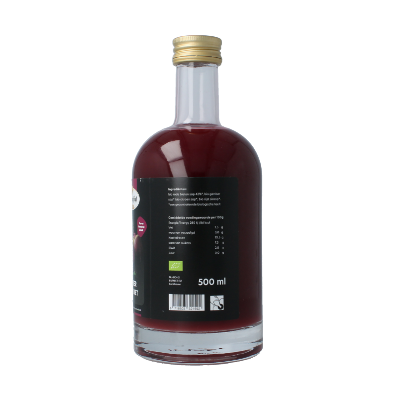 Bountiful select Gember sap rode biet bio 500 Milliliter