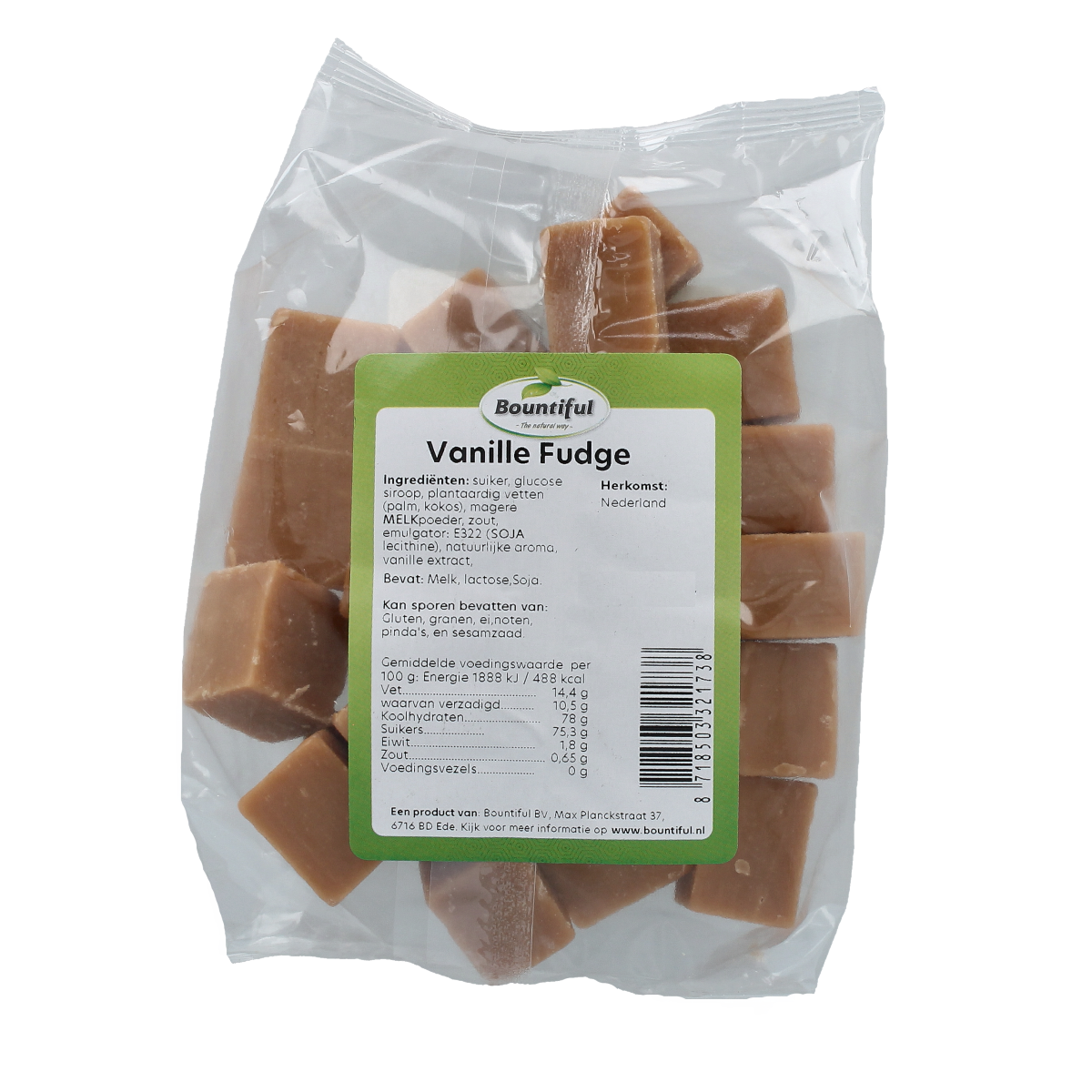 Bountiful Fudge vanille 300.00 Gram