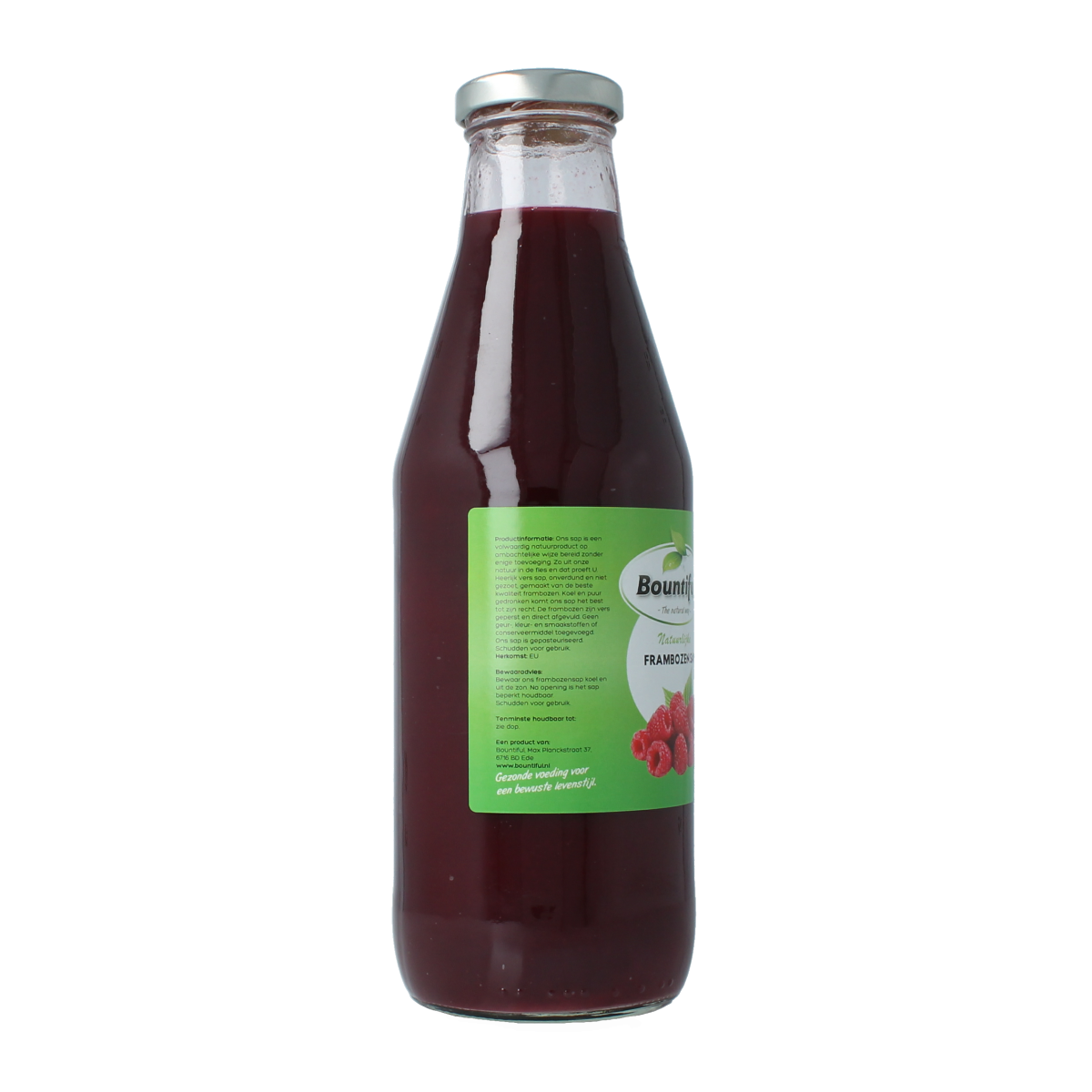 Bountiful Oer frambozensap 750.00 Milliliter