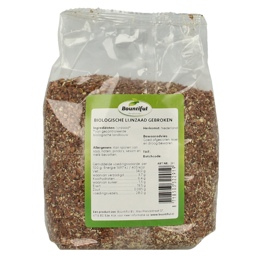 Bountiful Lijnzaad gebroken bio 400 Gram