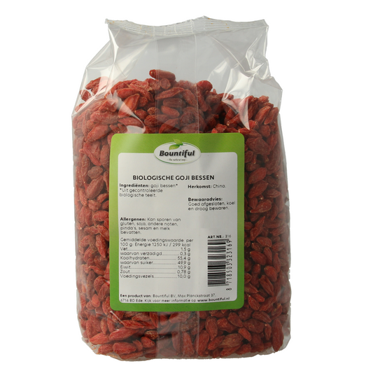 Bountiful Goji bessen bio 400.00 Gram