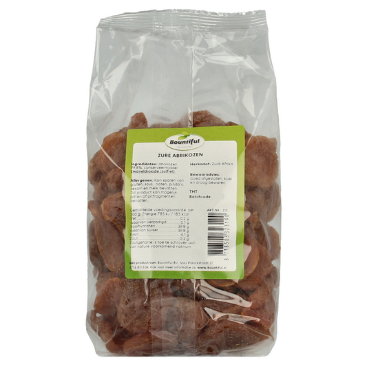 Bountiful Abrikozen zuur 500 Gram