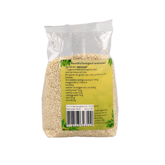 Bountiful Sesamzaad bio 250 Gram