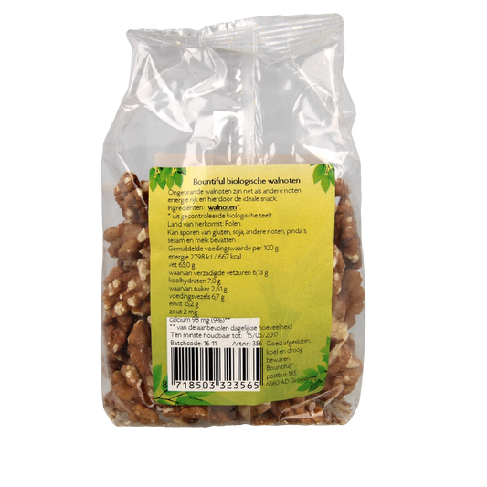 Bountiful Walnoten bio 150.00 Gram