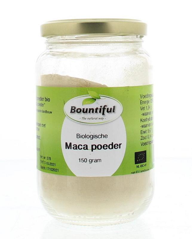 Bountiful Macapoeder bio 150 Gram