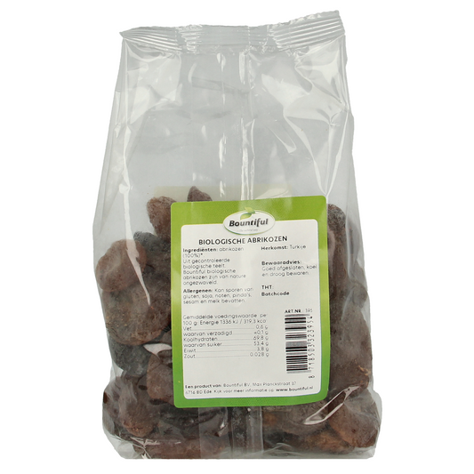 Bountiful Abrikozen bio 500.00 Gram