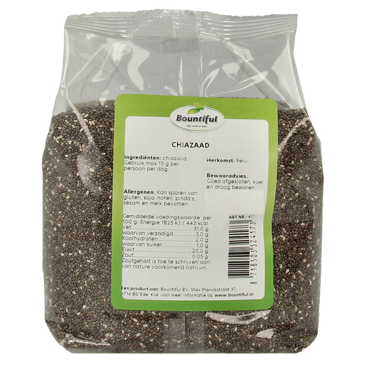 Bountiful Chia zaad 500 Gram