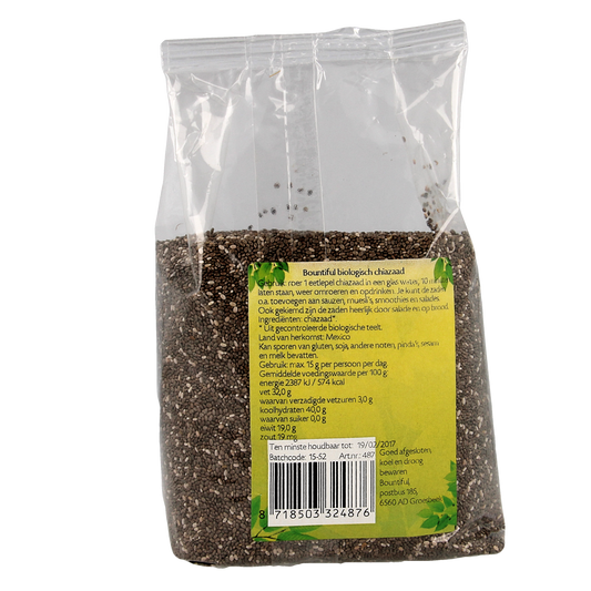 Bountiful Chiazaad bio 500.00 Gram