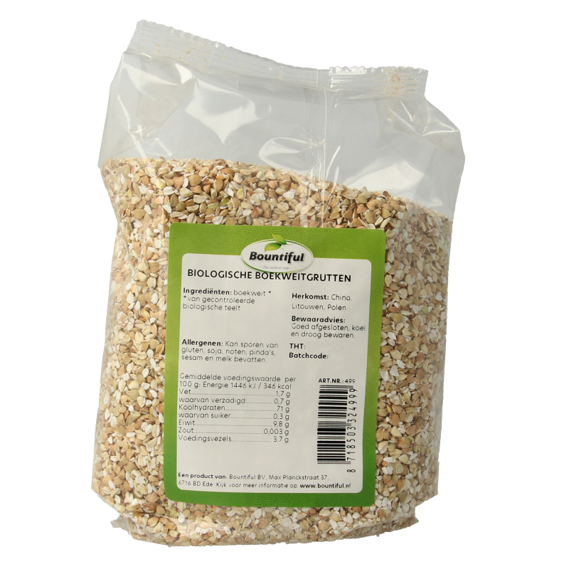 Bountiful Boekweitgrutten bio 500 Gram