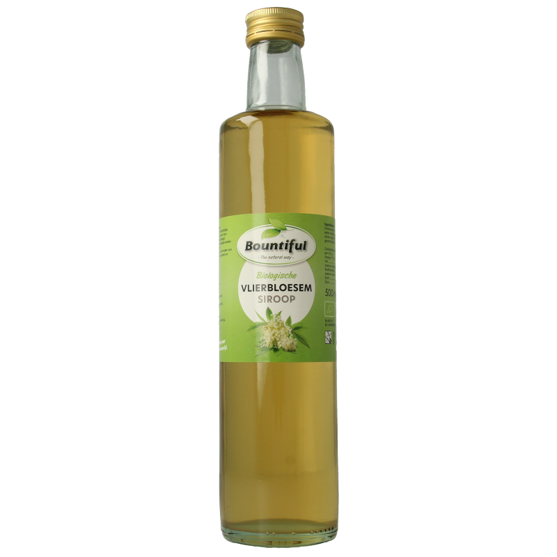 Bountiful Vlierbloesemsiroop bio 500 Milliliter