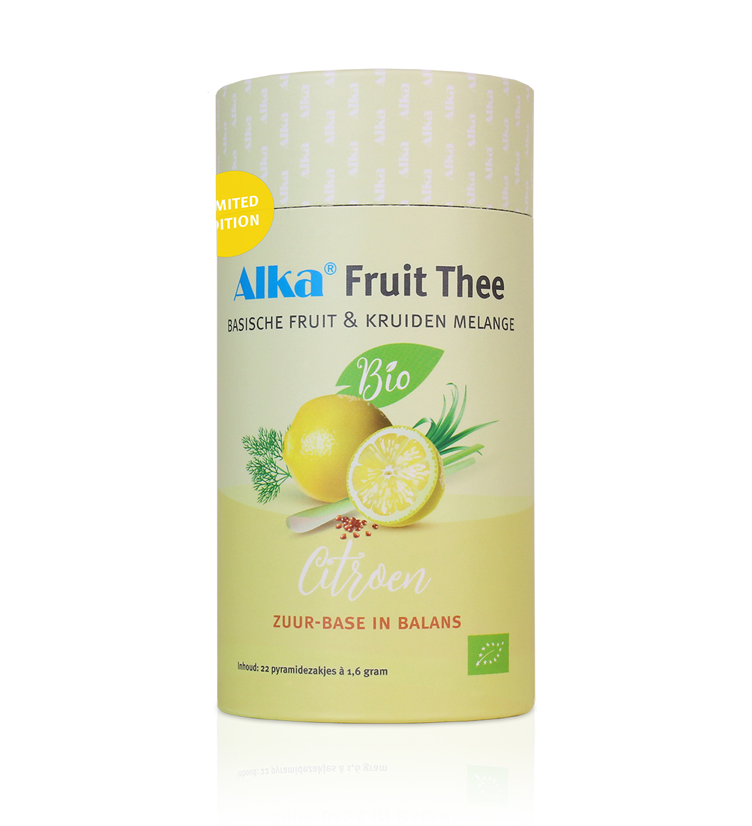 Alka Fruit thee citroen bio 22 Zakjes