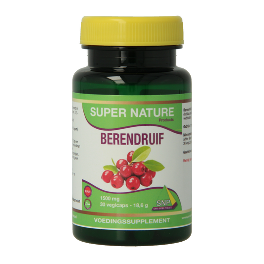 SNP Berendruif 1500mg puur 30 Vegetarische capsules