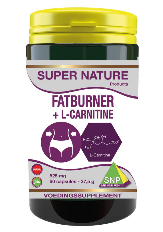 SNP Fatburner extra forte & L-Carnitine 525mg puur 60 Capsules