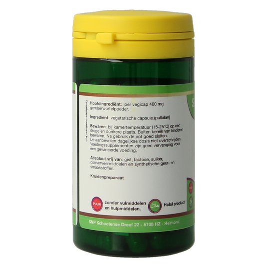 SNP Gember 400 mg 60 Vegetarische capsules