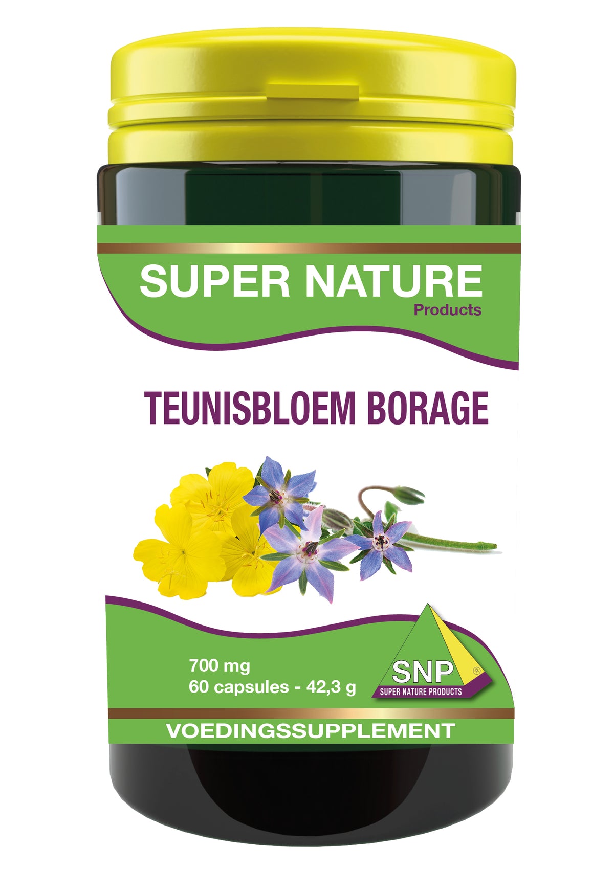 SNP Teunisbloem & borage 700 mg 60.00 Capsules