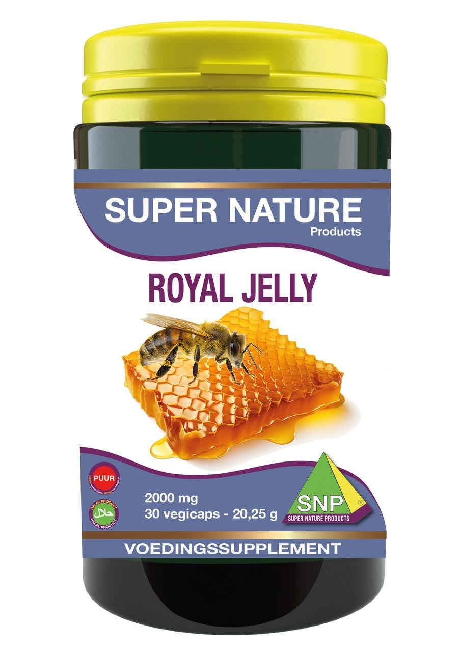 SNP Royal jelly 2000 mg puur 30.00 Vegetarische capsules