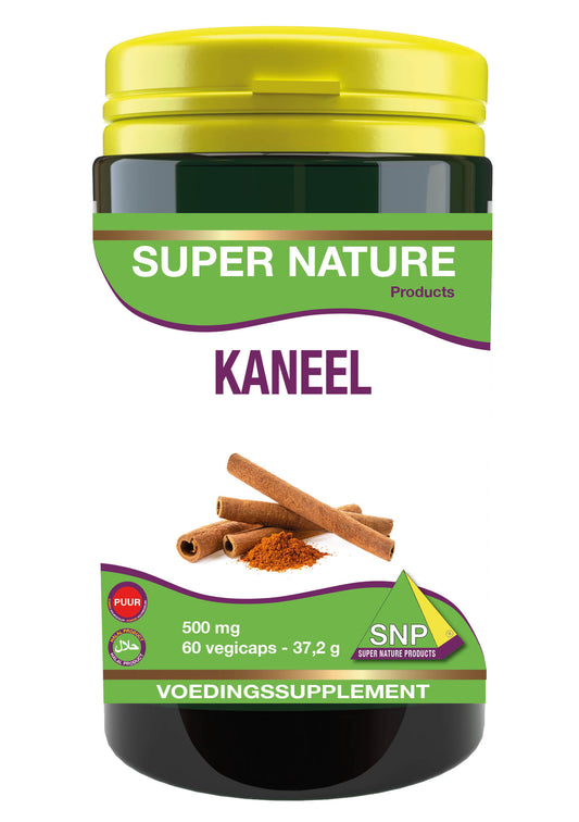 SNP Kaneel cinnamomum verum 500mg puur 60 Capsules