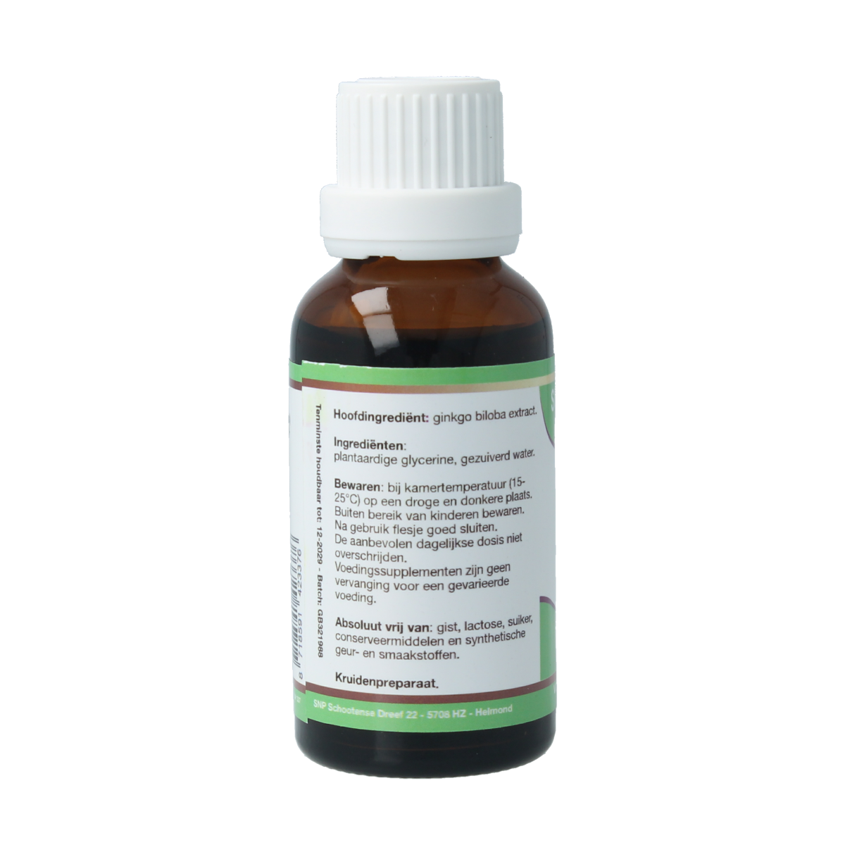 SNP Ginkgo biloba extract fluid 30.00 Milliliter