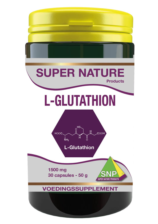 SNP L-Glutathion extra forte 1500mg 30 Capsules