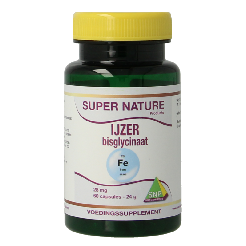 SNP IJzer bisglycinaat 28mg 60 Capsules