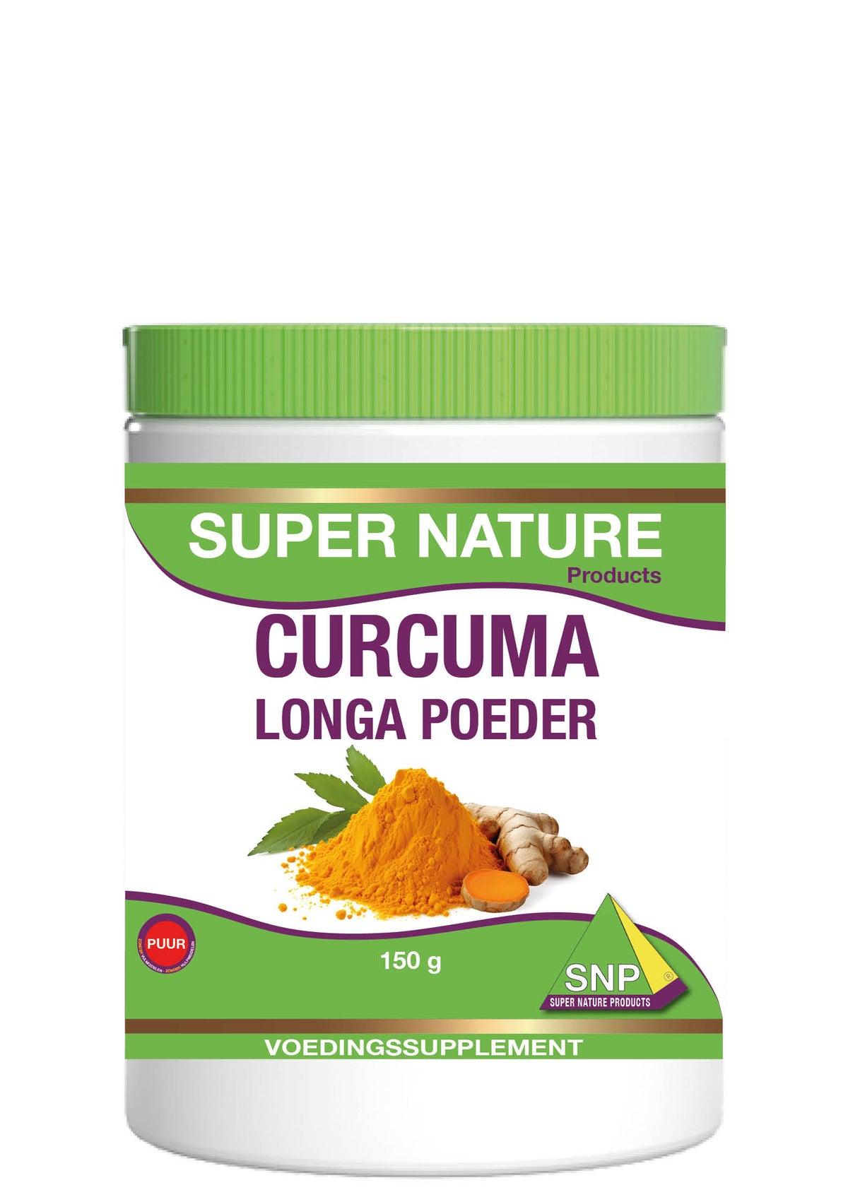 SNP Curcuma longa poeder puur 150.00 Gram