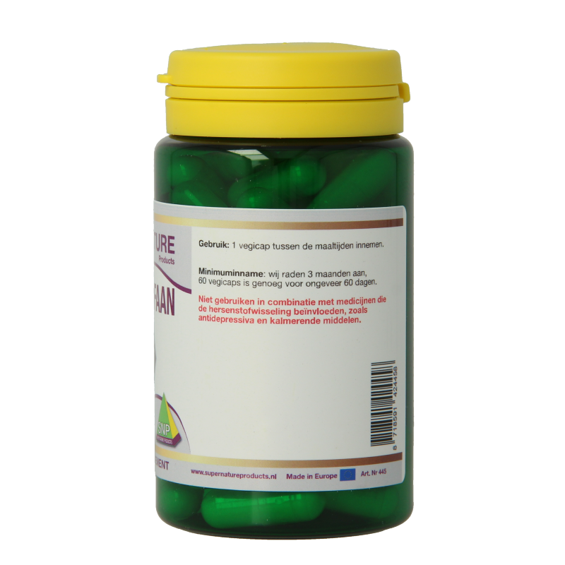 SNP L-Tryptofaan 500mg 60 Vegetarische capsules