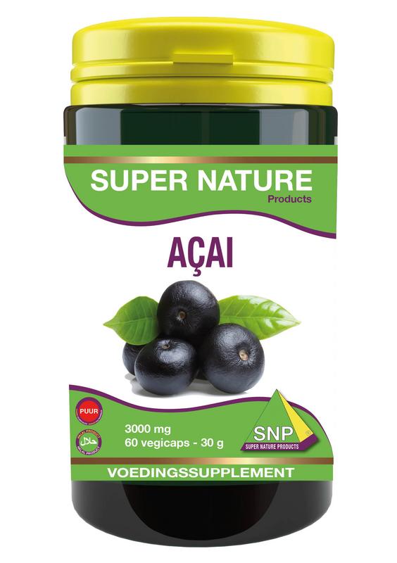 SNP Acai 3000 mg 60.00 Vegetarische capsules