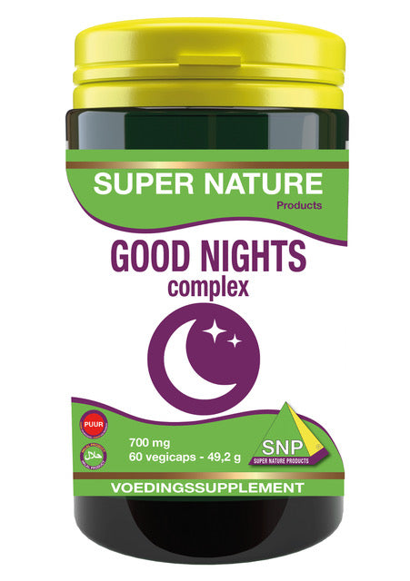 SNP Good night vegicaps puur 60 Vegetarische capsules