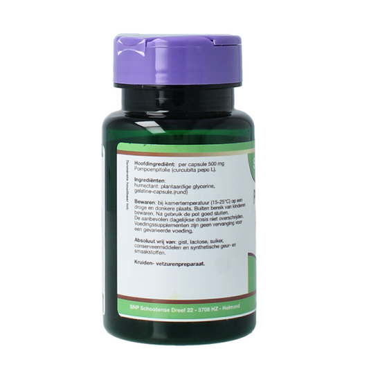 SNP Pompoenpitolie 500mg 60 Capsules