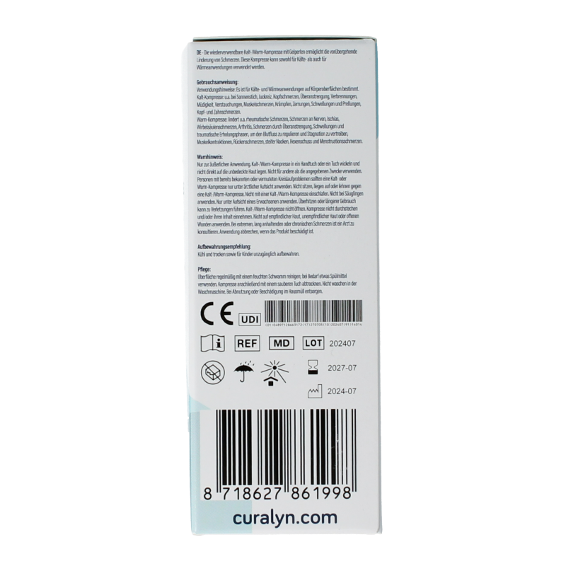 Curalyn Warm-koud parel kompres 1 Stuks