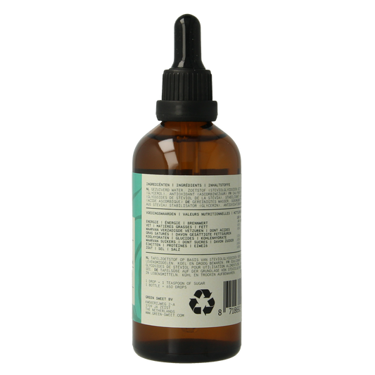Green Sweet Vloeibare stevia naturel 100.00 Milliliter