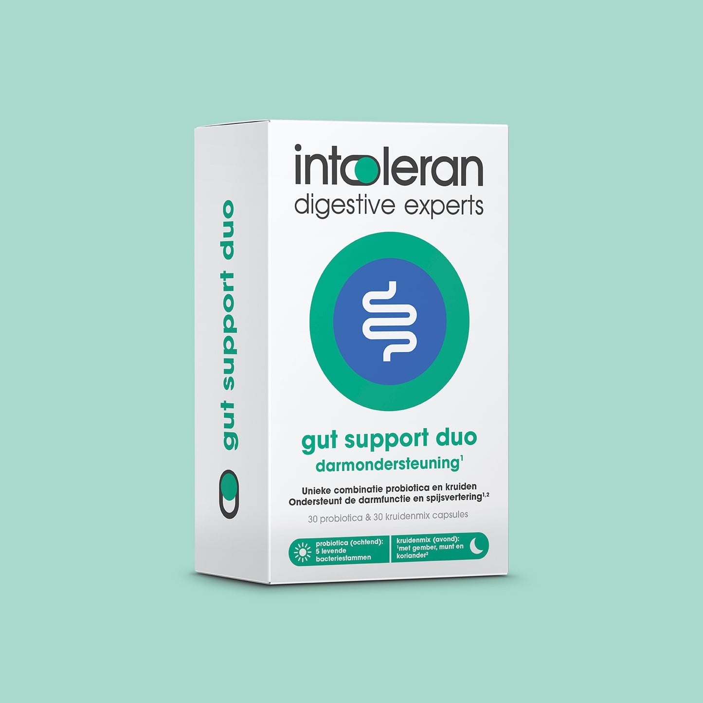 Intoleran Gut support duo 2x30 capsules 60 Capsules