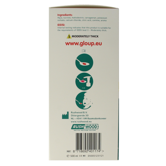 Gloup Original medicatie inname gel aardbei banaan 500 Milliliter